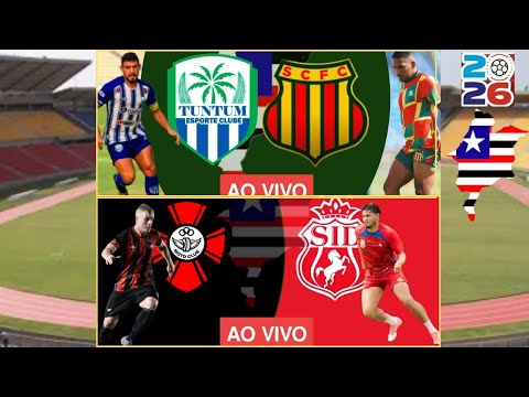 TUNTUM x SAMPAIO | MOTO X IMPERATRIZ  |  ESTADUAL 2026  |  FUTEBOL AO VIVO