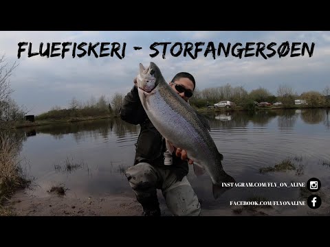 Fluefiskeri i Storfangersøen - Tusaagaard - 26.04.2019