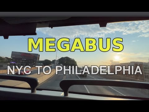 4K MEGABUS NYC to Philadelphia (June 3, 2023)