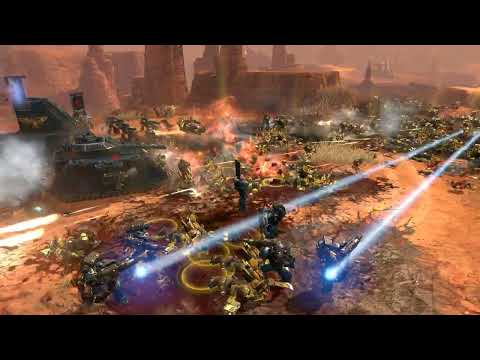 Space Marines destroying Orks! - Astartes Mod, Warhammer 40.000: Dawn of War 2: Retribution