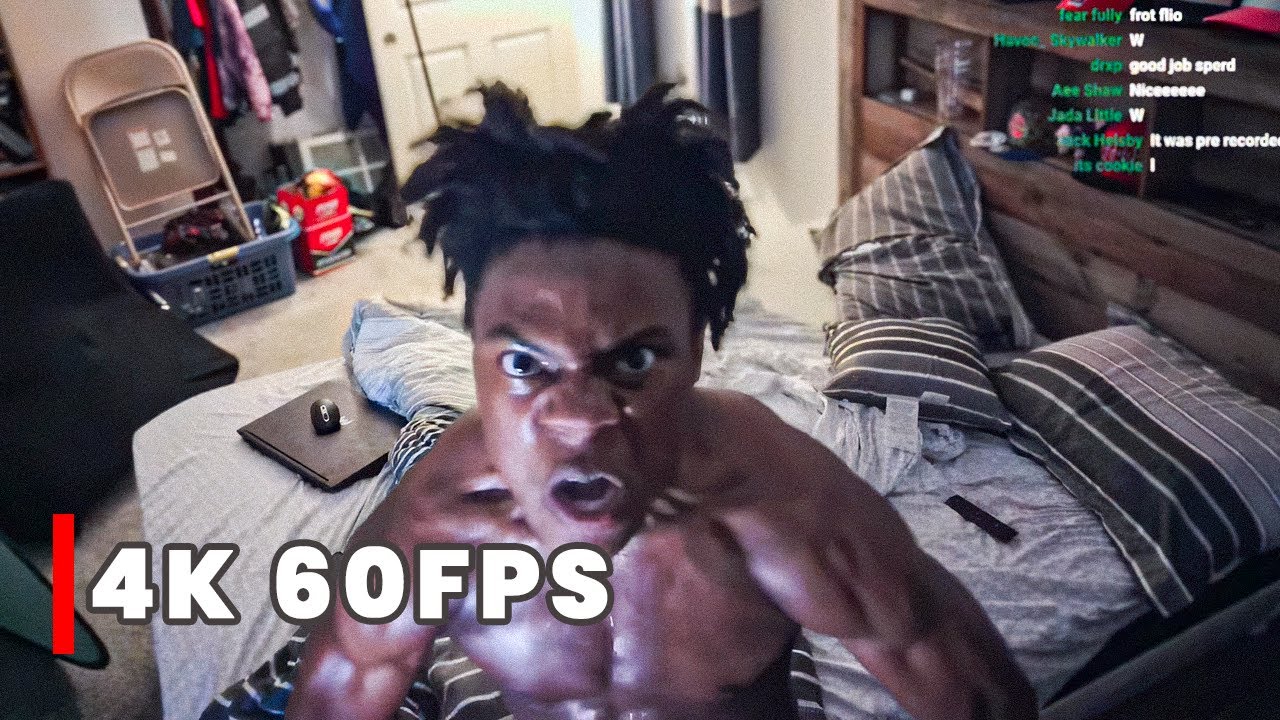 Ishowspeed Angry (Rage) | Meme Template | [4k 60fps]