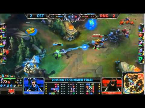 Remellia's sick Thresh play. Team Coast vs Renegades / NA CS 2015 Summer - Final.