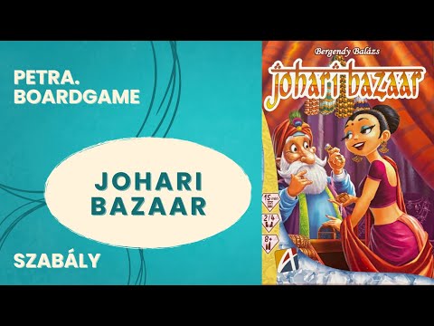 Johari bazaar szabálymagyarázó - Petra.Boardgame - Játékszabály videók