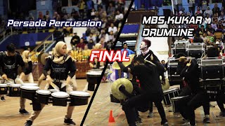 Download lagu [FINAL] Persada Percussion VS MBS Kukar Drumline BOMBC 2019 mp3