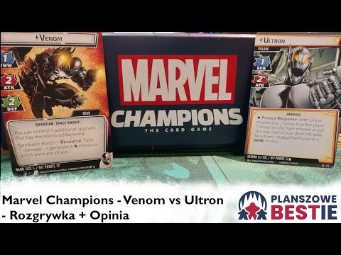 Marvel Champions #4 - Planszowe Bestie - Venom vs Ultron (CD / Standard) 21.08.2021