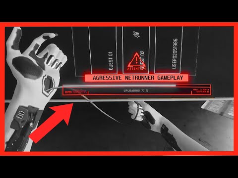 Aggressive Netrunner Gameplay. Cyberpunk 2077