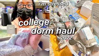 college dorm haul 2022! (freshman year)