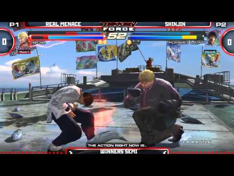 Tekken Force UK 鉄拳TAG2 Qualifiers 3 - Real Menace vs Shinjin - [Winners Semi]