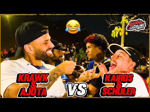 KRAWK & AJOTA vs SCHULER & KAIROS | SEGUNDA FASE | 500º Batalha Da Leste