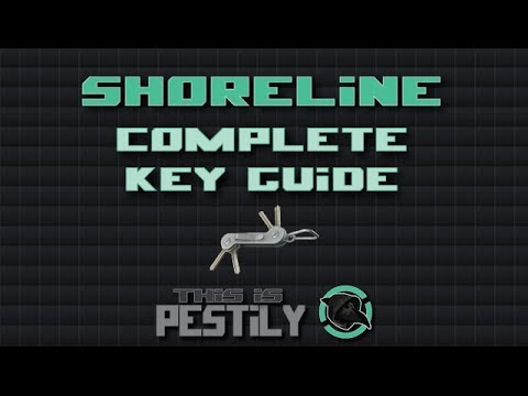Complete Shoreline Key Guide - All 32 keys including maps! - Escape from Tarkov