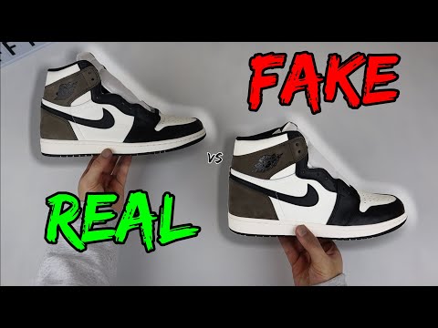 НАСТОЯЩИЕ ИЛИ ПОДДЕЛЬНЫЕ! СРАВНЕНИЕ NIKE AIR JORDAN 1 DARK MOCHA!