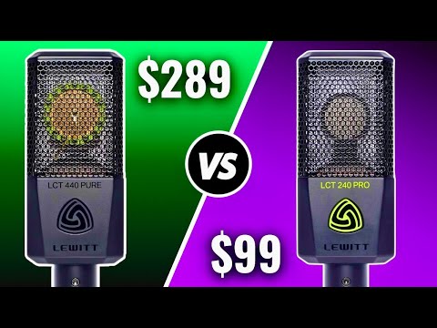 Lewitt LCT 440 PURE vs 240 PRO: Which Mic Should You Buy?