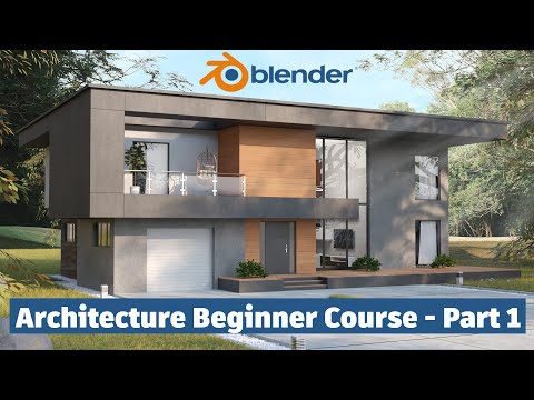 Modern house in Blender - Step by Step Course