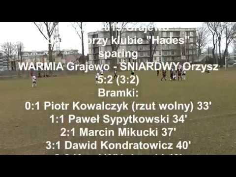 09.03.2019 SPARING: WARMIA Grajewo - ŚNIARDWY Orzysz