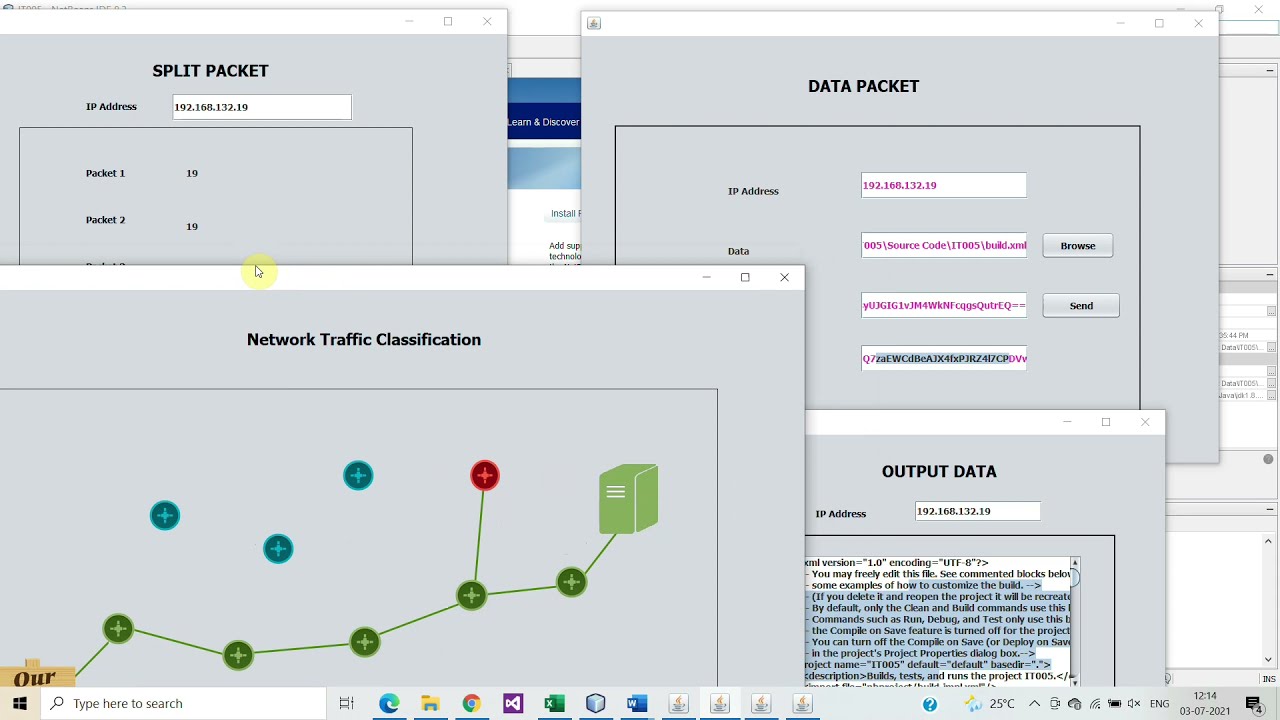 Encrypted Network Traffic Classification Using Deep and Paralle Network-in-Network Models IEEE JAVA
