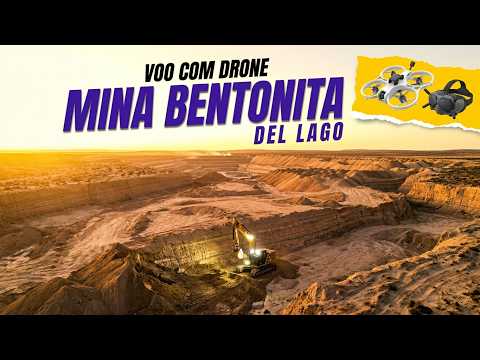 AMANHECER NA MINA DE BENTONITA DEL LAGO | CINCO SALTOS, PATAGÔNIA ARGENTINA