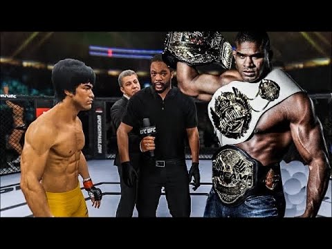 Bruce Lee vs. Alistair Overeem - EA Sports UFC 4 - Epic Fight 🔥🐲