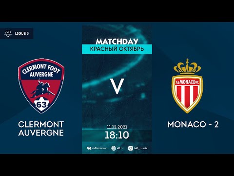 AFL21. France. Ligue 3. Day 18. Clermont Auvergne - Monaco-2