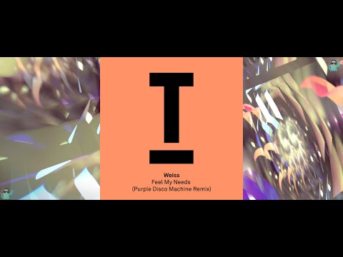 Feel My Needs - Purple Disco Machine Remix - WEISS - Music Visualization - Trippy - 4K