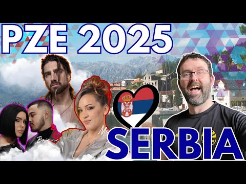 🇷🇸 PZE ALL Songs REACTION | Serbia🇷🇸 | Eurovision 2025