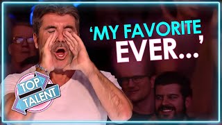 Simon Cowell&#39;s FAVOURITE EVER UK Auditions! Got Talent and X Factor | Top Talent