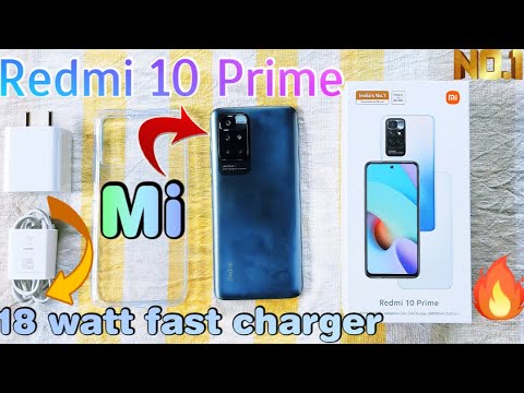 Redmi 10 prime mobile unboxing - my first impression | redmi 10 prime looking - redmi 10 prime | mi