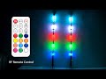 Nilight RGB Spiral Antenna LED Whip Light