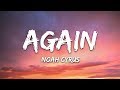 Noah Cyrus & XXXTENTACION - Again (Lyrics)
