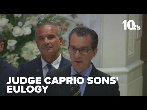 Judge Frank Caprio's sons deliver eulogy during funeral Mass