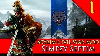 NEW SKYRIM MOD! Mount & Blade Warband: Skyrim Civil War Mod: Simpzy Septim #1