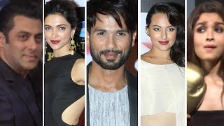 Salman Khan, Deepika, Shahid, Sonakshi, Arjun, Riteish, Alia And More At Box Office India Awards