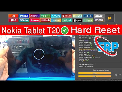 Nokia T20 (TA-1392) (TA-1394)(TA-1397)Screen Lock & FRP Bypass Unlock Tool Google Account  Bypass💯💥