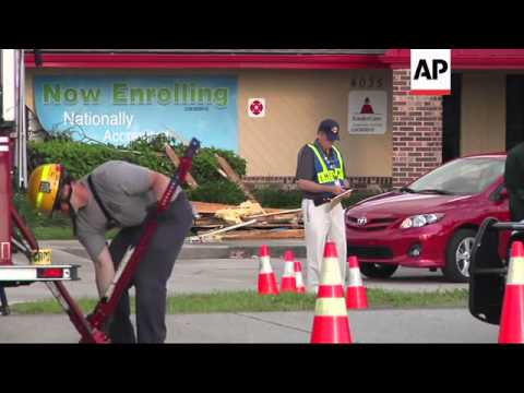 A car smashed into an Orlando-area daycare Wednesday killing a girl and injuring 14 others. Police a
