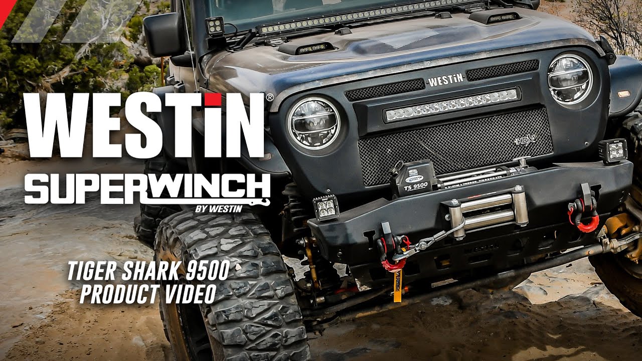 Tiger Shark 11500SR Winch 12V with Synthetic Rope Tiger Shark 11500SR Winch 12V with Synthetic Rope
