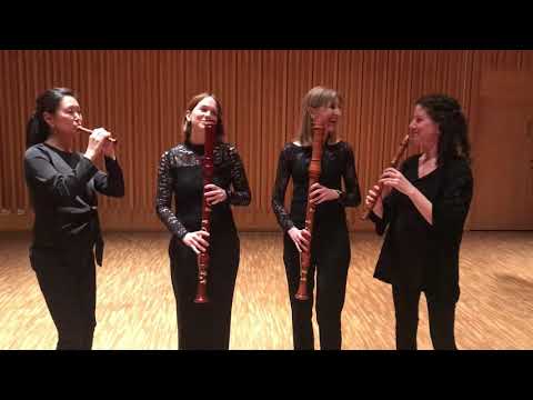 Woodpeckers Recorder Quartet play Coxetown