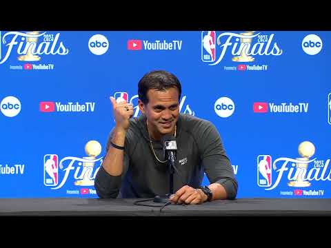 Erik Spoelstra Post Game Interview After Game 5 of the #NBAFinals presented by @youtubetv