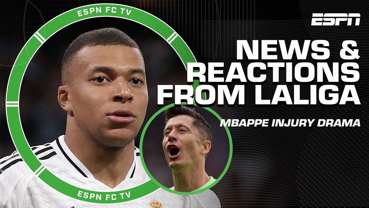 LALIGA REACTION: Barca DOMINATES 🔥 Real Madrid REPLACING Carvajal? + Kylian Mbappe drama 👀 | ESPN FC