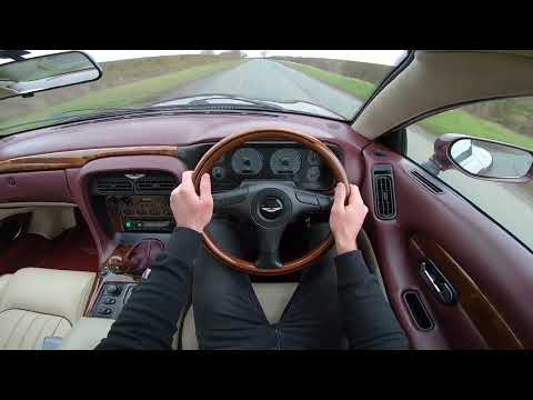 Time Travel - Get Behind The Wheel Of The 1996 Aston Martin DB7 i6 Manual | POV Test Drive