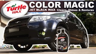 Turtlewax Color Magic Jet Black Wax V123