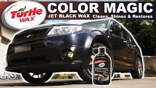 Turtlewax Color Magic Jet Black Wax  V123