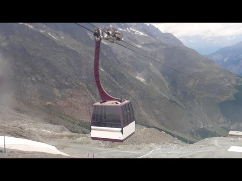 30DUB Saas Fee - Maste 4 - Felskinn 🇨🇭 ¦ Von Roll 1991/94 ¦ AMBIENT ROPEWAYS