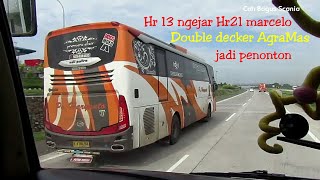 Download lagu knalpot Jet,Hr13 ngejar Haryanto 21 marcelo-Double Decker Agramas,lari cepat diatas 120km mp3