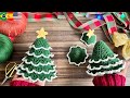 3D Christmas Tree Crochet Tutorial Subtitles Spa Eng Port