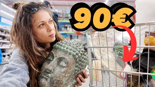 🛒ACTION. Lleno un CARRO con 90€ para DECORAR mi FINCA 😁 Vlog288