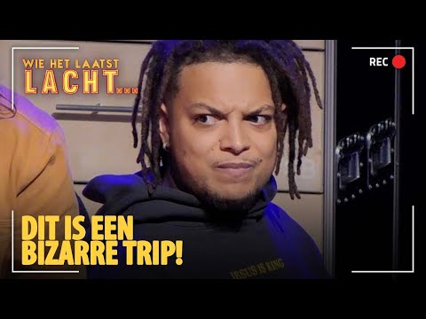 RONNIE FLEX denkt dat hij in een SLECHTE TRIP zit!  | Wie het laatst lacht