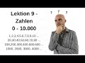 Deutschkurs A1 1 Lektion 9 Zahlen