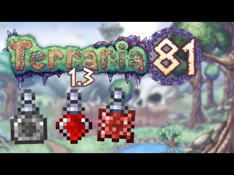 Terraria 1.3 Part 81 - POWER POTION PREPARATION