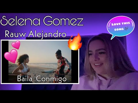 Selena Gomez Ft. Rauw Alejandro - Baila Conmigo ( Official Video) - REACTION !