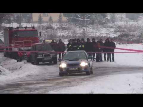 W. Chochołek / M. Trzeciak - Subaru Impreza WRX - KJS Rajd Biecki "Barbórka 2012" Biecz 09-12-2012