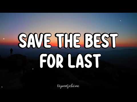 Vanessa Williams – Save The Best For Last (Lyrics)